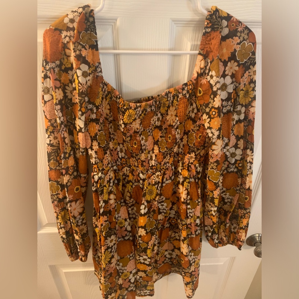 Fall mini dress